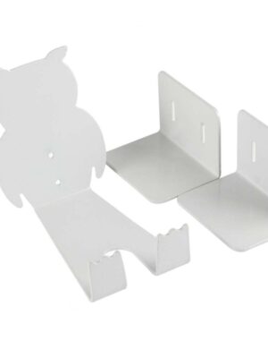 Gancho de pared para bicicleta blanco