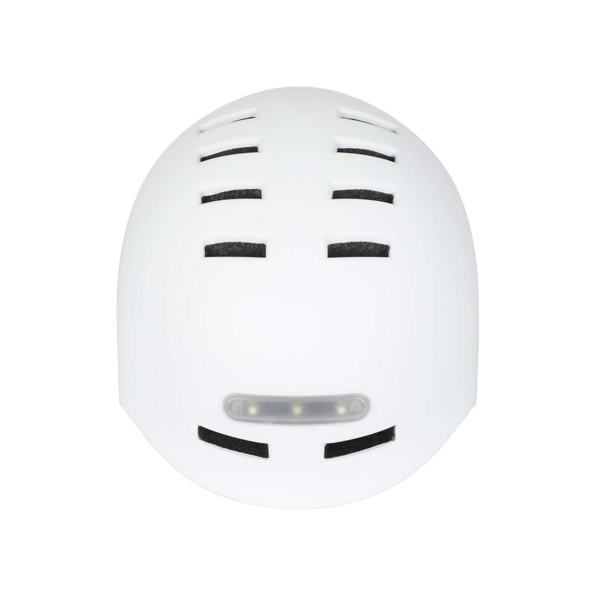 Casco blanco talla L con luz - Imagen 4
