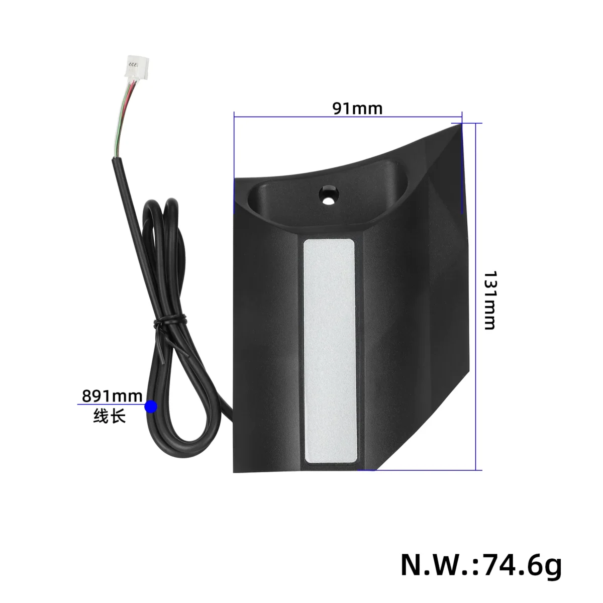 Conjunto de luz delantera derecha Kukirin G3 - Imagen 2