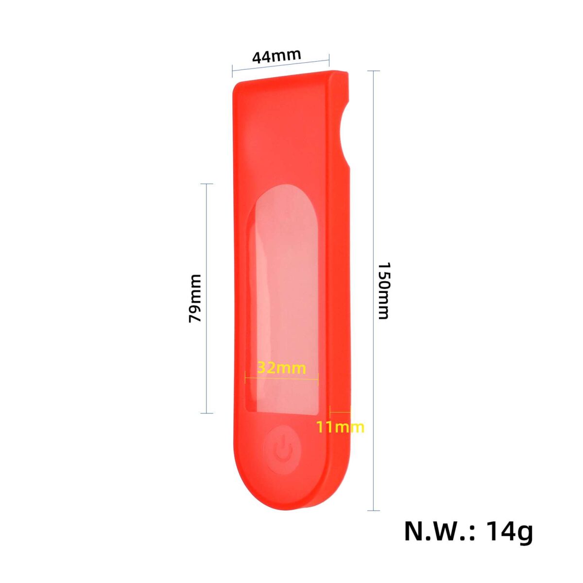 Funda de silicona impermeable roja para Xiaomi 4Ultra - Imagen 2