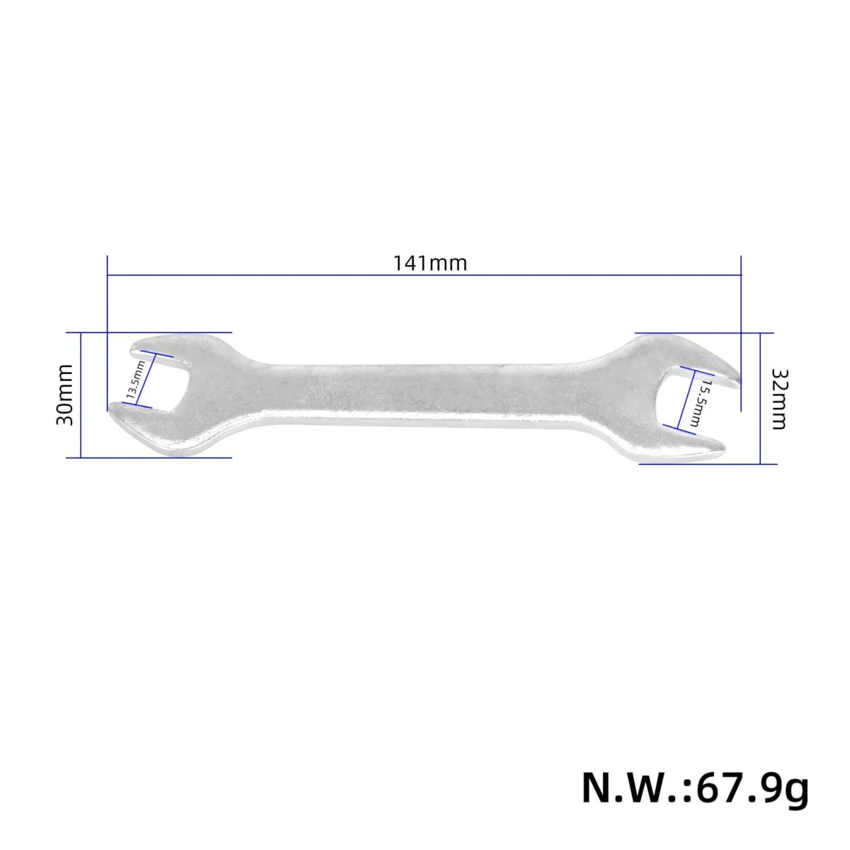 Llave de doble extremo para bicicleta plegable eléctrica Xiaomi (versión internacional) - Imagen 2