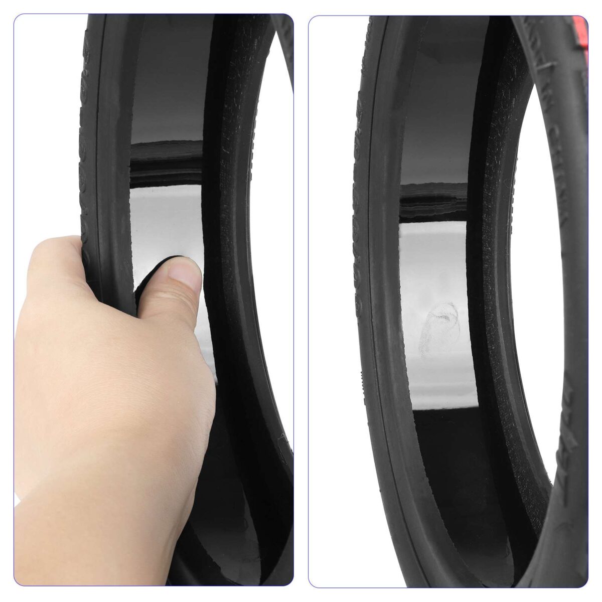 Neumático todoterreno sin cámara autorreparable Ulip 60/65-6.9 con adhesivo y válvula - Imagen 3