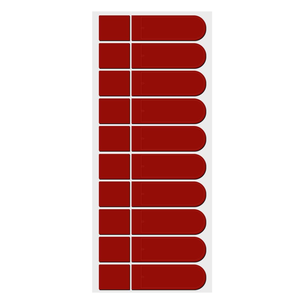Adhesivo de doble cara para panel rojo para patinetes Xiaomi M365/Pro - Imagen 3