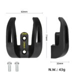 Gancho doble de nailon negro con herramienta para patinete M365/Pro/1S - Imagen 6