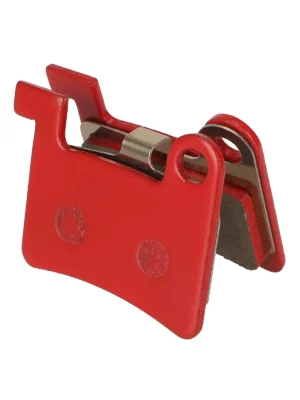 Pastillas de freno totalmente metálicas rojas para vehículos eléctricos