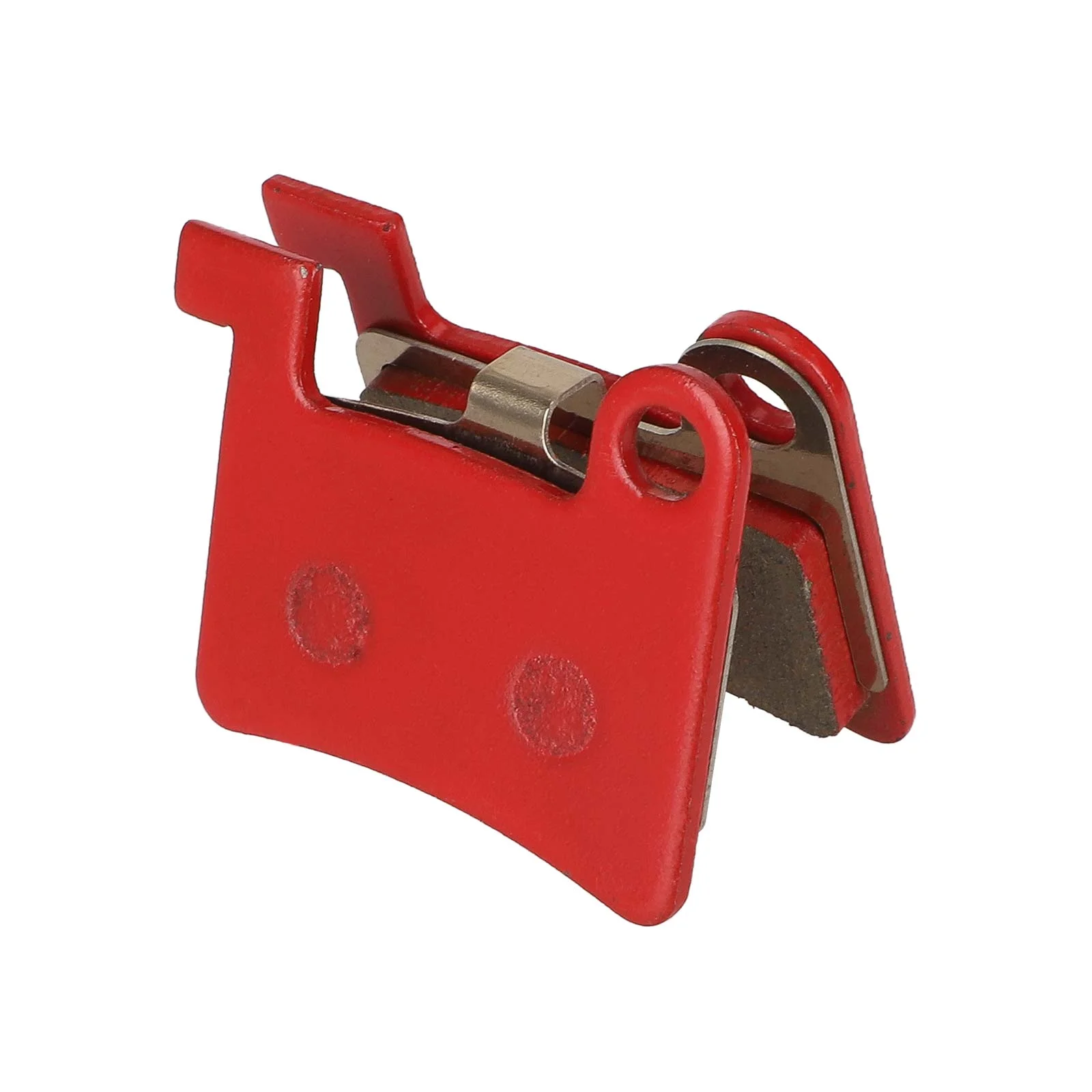 Pastillas de freno totalmente metálicas rojas para vehículos eléctricos