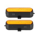 Juego de 4 luces intermitentes recargables amarillas Ulip con control remoto - Imagen 3