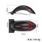 Guardabarros trasero DUALTRON POP (con luz trasera) - Imagen 2
