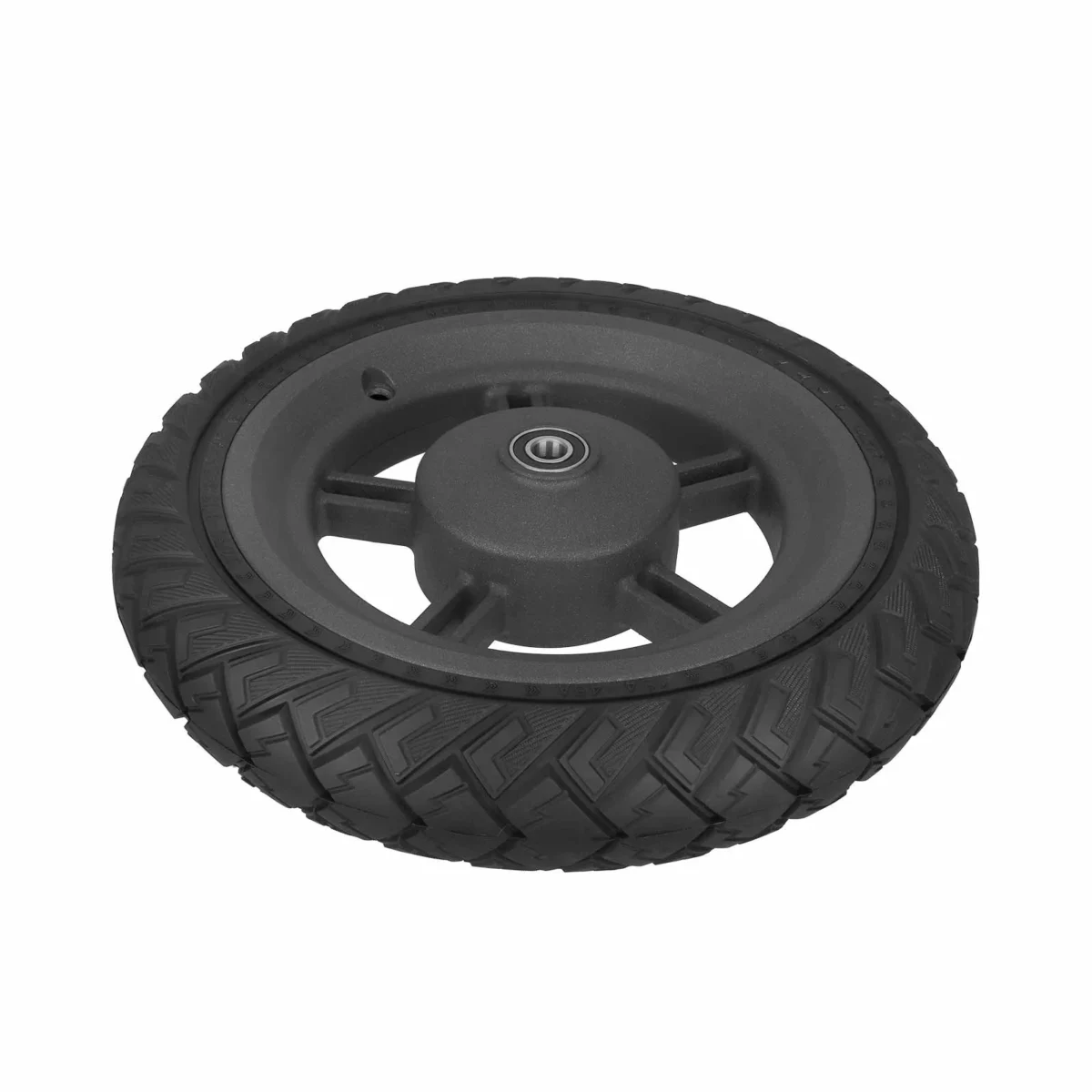 Neumático todoterreno sólido Ulip60/90-8 (12,5 x 2,5-45) con diseño de ala negra y buje para Xiaomi 5 Plus - Imagen 3