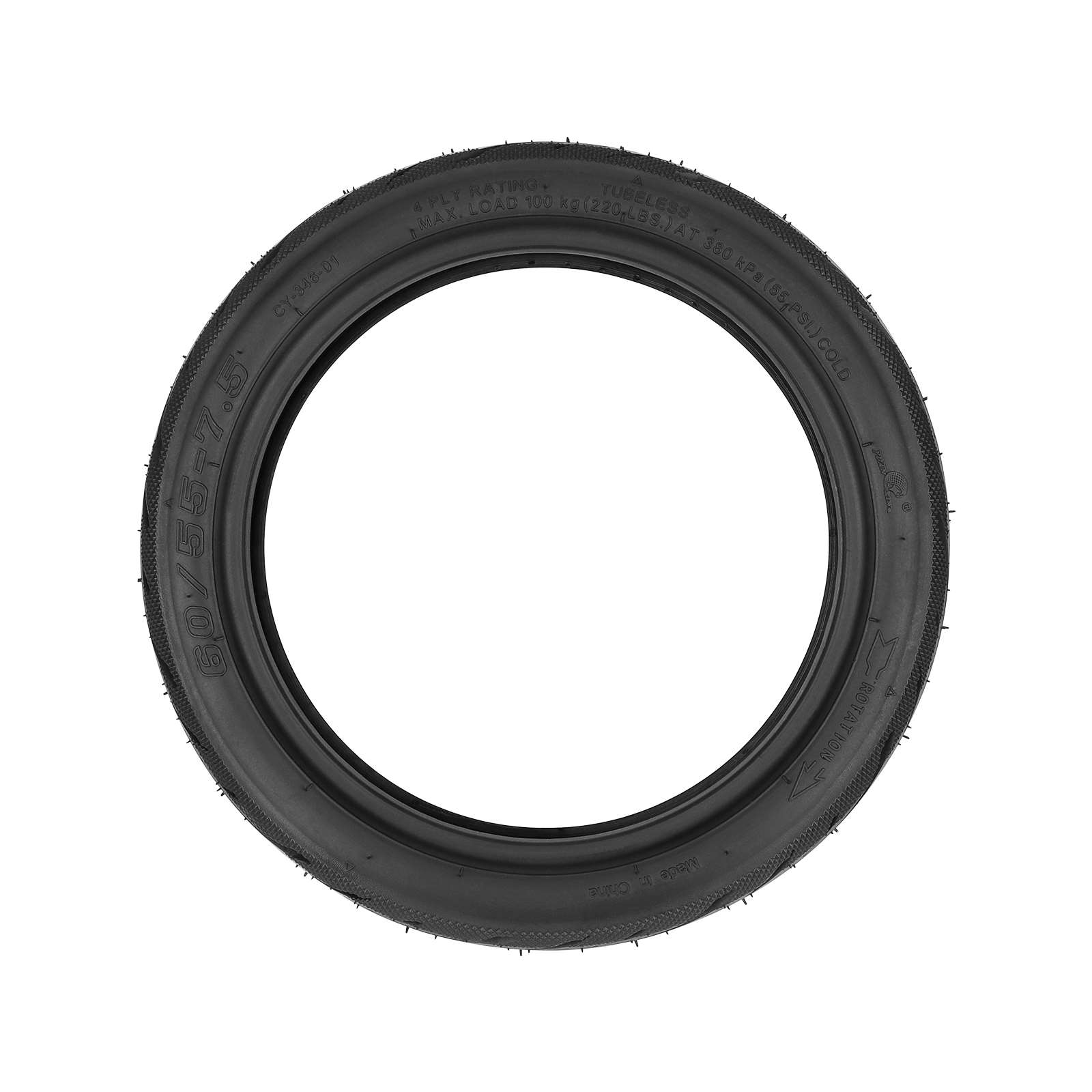 Neumático sin cámara Yuanxing 60/55-7.5 - Imagen 4