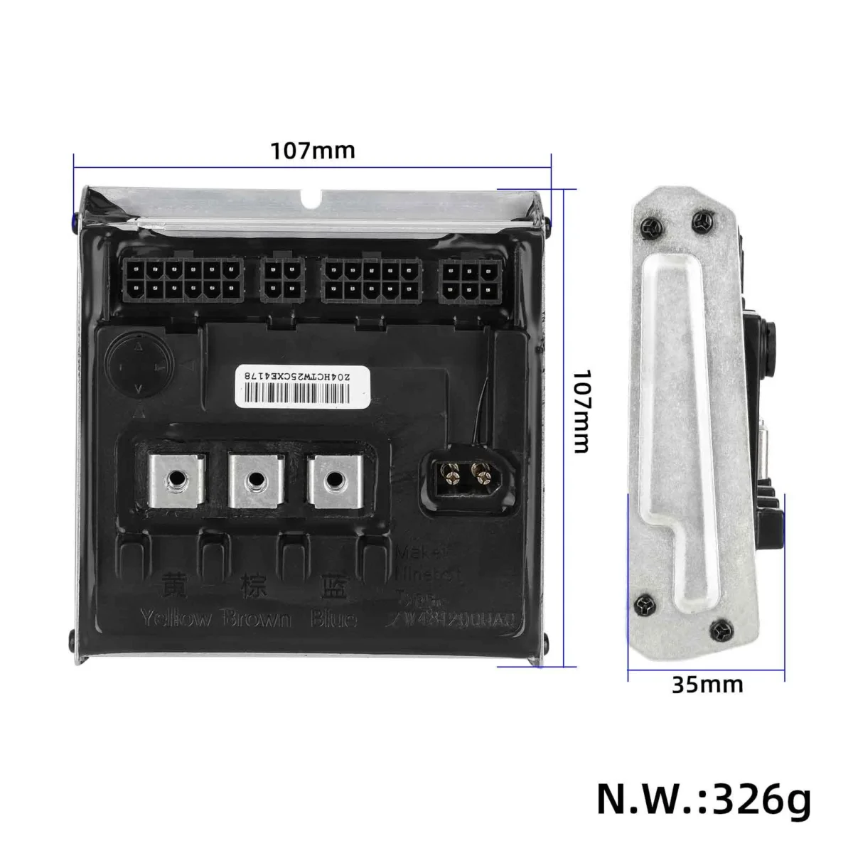 Paquete de servicio posventa y kit de piezas del controlador Ninebot F3 - Imagen 2