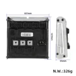 Paquete de servicio posventa y kit de piezas del controlador Ninebot F3 - Imagen 2