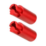 Kit extensor de manillar Ulip rojo sin luz para scooters de las series Xiaomi y Ninebot ES - Imagen 4