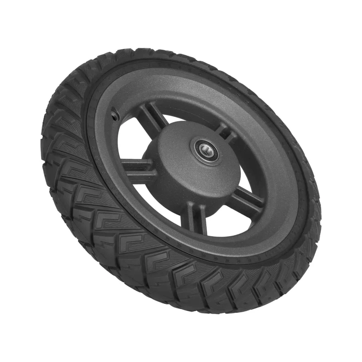 Neumático todoterreno sólido Ulip60/90-8 (12,5 x 2,5-45) con diseño de ala negra y buje para Xiaomi 5 Plus - Imagen 6