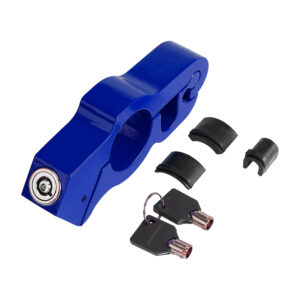 Bloqueo de freno de manillar CNC azul