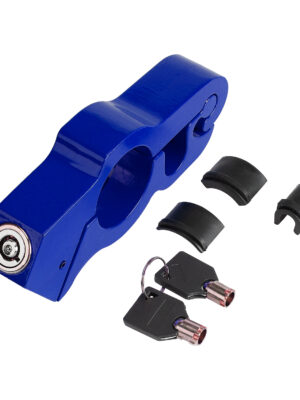 Bloqueo de freno de manillar CNC azul