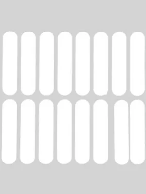 Pegatina blanca para la carrocería del patinete Xiaomi