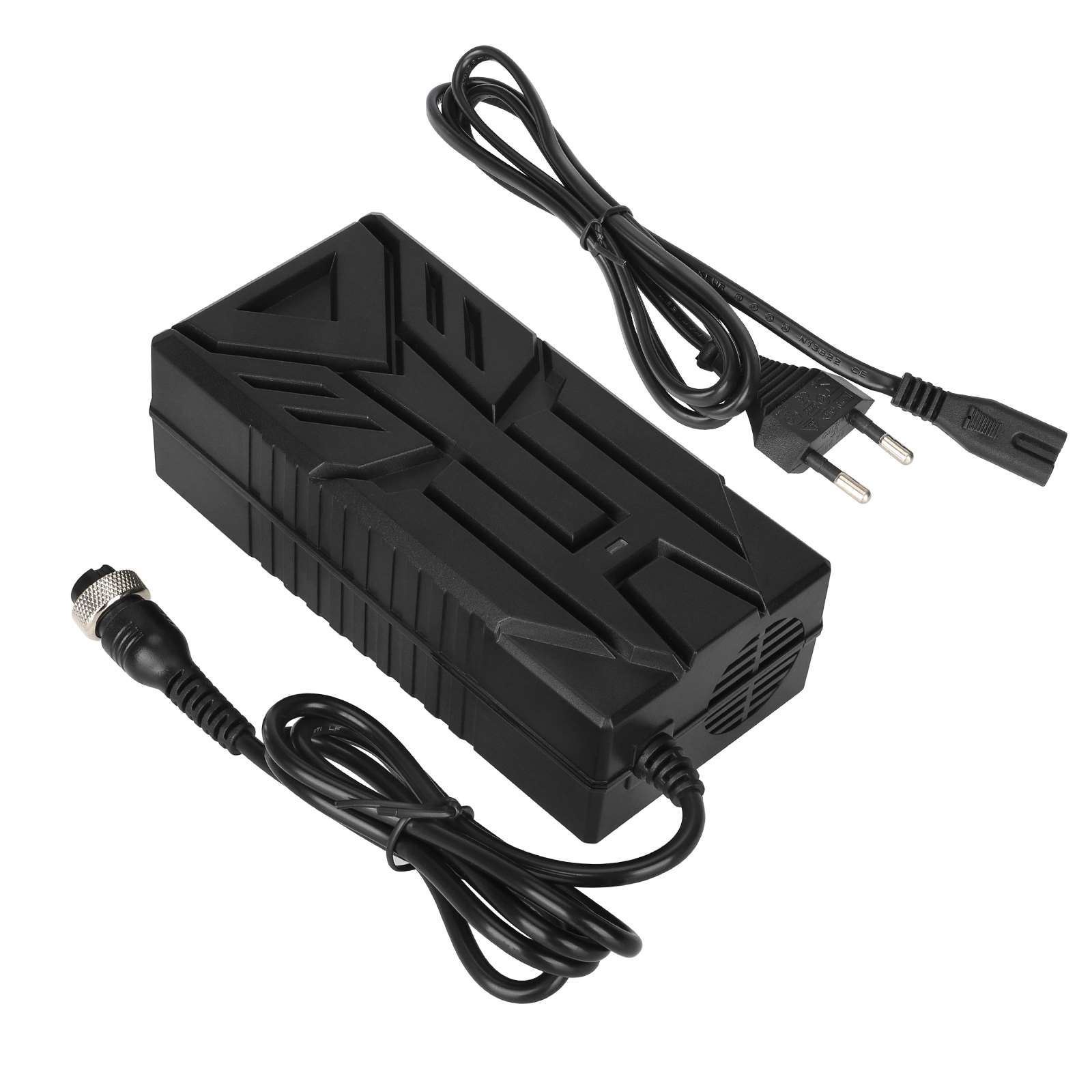 Cargador certificado con enchufe de aviación grande Ulip de 42 V a 54,6 V 2 A (estándar europeo) - Imagen 4