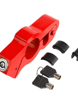 Bloqueo de freno de manillar CNC (rojo)