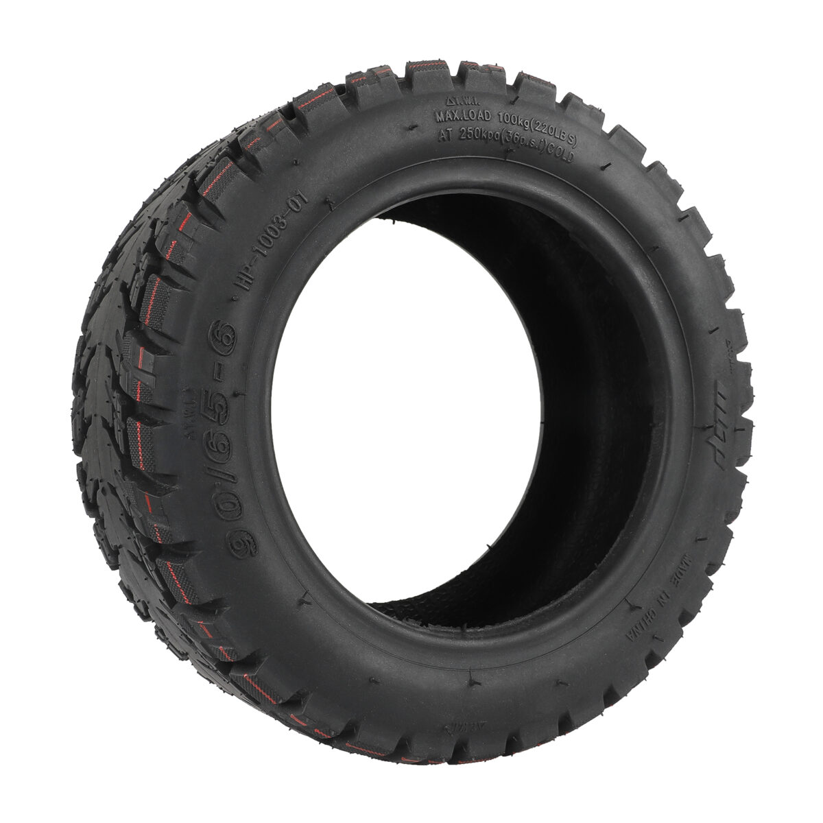 Neumático todoterreno sin cámara ULIP 90/65-6 para scooters Zero 10X - Imagen 5