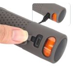 Cubierta de agarre de manillar gris para luz de señal de giro para scooters Xiaomi/Ninebot con ranura - Imagen 5