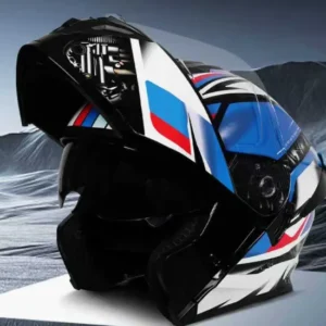 Casco abierto todoterreno estilo Speed Blue, talla XL (59-60)