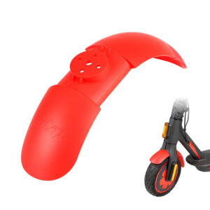 Guardabarros delantero Ulip rojo con goma para patinetes xiaomi