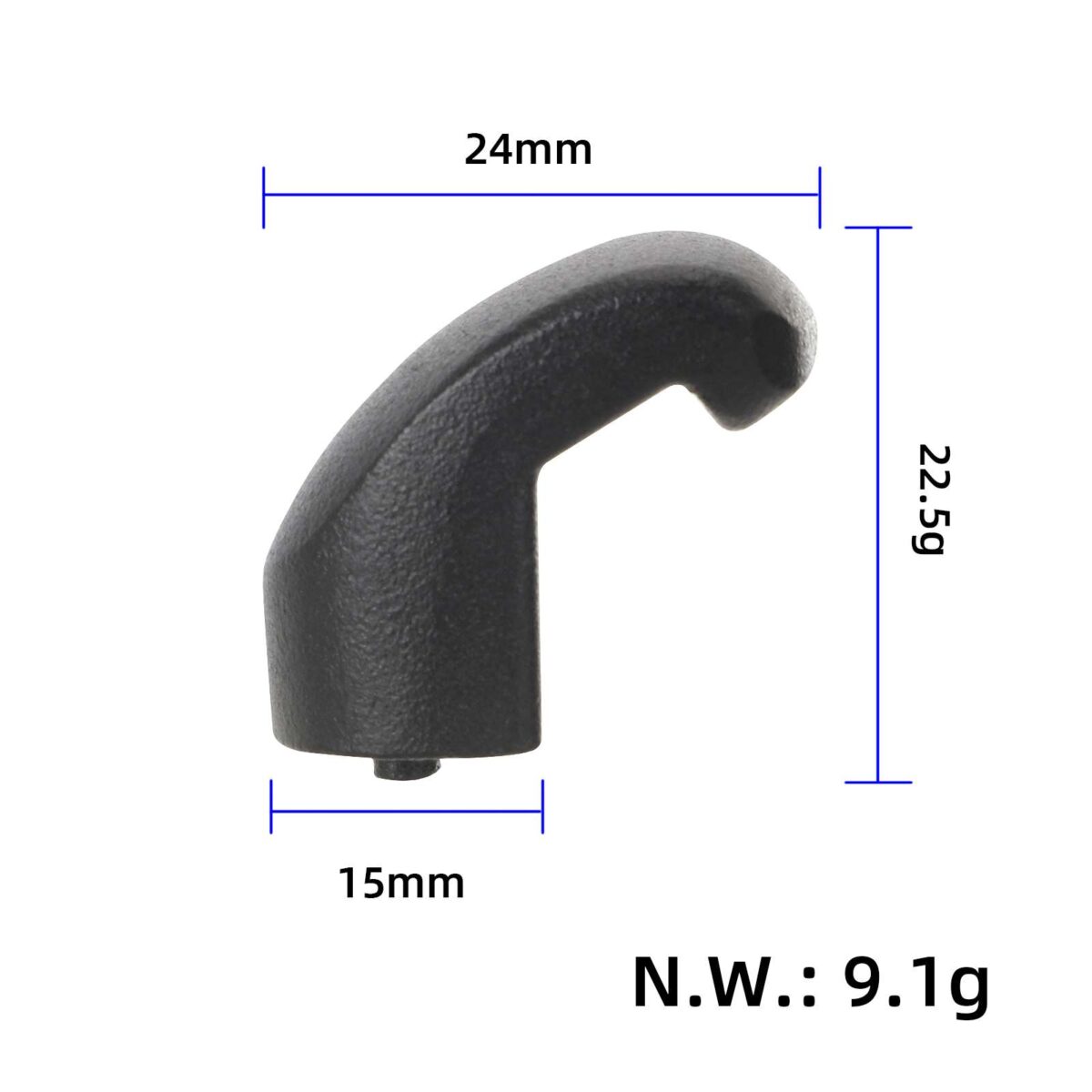 Gancho original de guardabarros trasero con tornillo para Aprilia eSR1 - Imagen 2