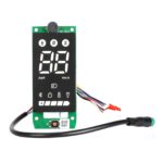 Tablero de instrumentos con pantalla de 20 km/h y luz de giro original para scooters Xiaomi 4 Lite (2.ª generación)