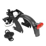 Suspensión trasera Ulip V4 negra con guardabarros de intermitente y soporte metálico para scooter G30 Max - Imagen 3