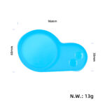 Cubierta de silicona para manómetro universal azul - Imagen 2