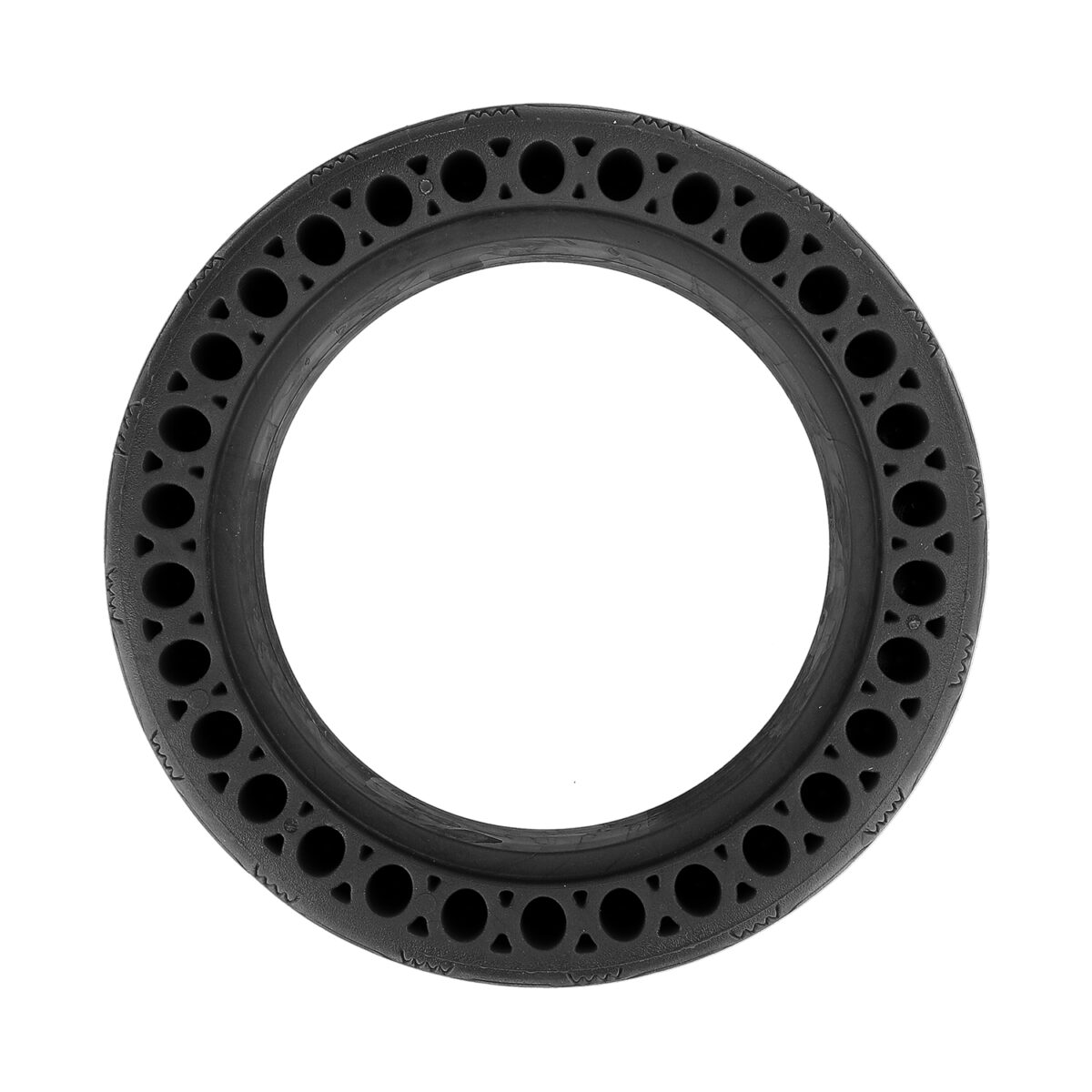 Neumático sólido de panal de 8 1/2 x 2 pulgadas (negro) - Imagen 2