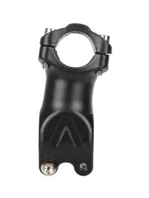 Potencia de bicicleta supercorta de 25,4 x 60 mm, color negro