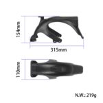 Guardabarros traseros Segway Max G2 con gancho y capa de hierro - Imagen 2