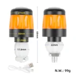 Manillar infantil Ulip con luz negra-naranja para patinetes Ninebot ES y G30 Max - Imagen 5