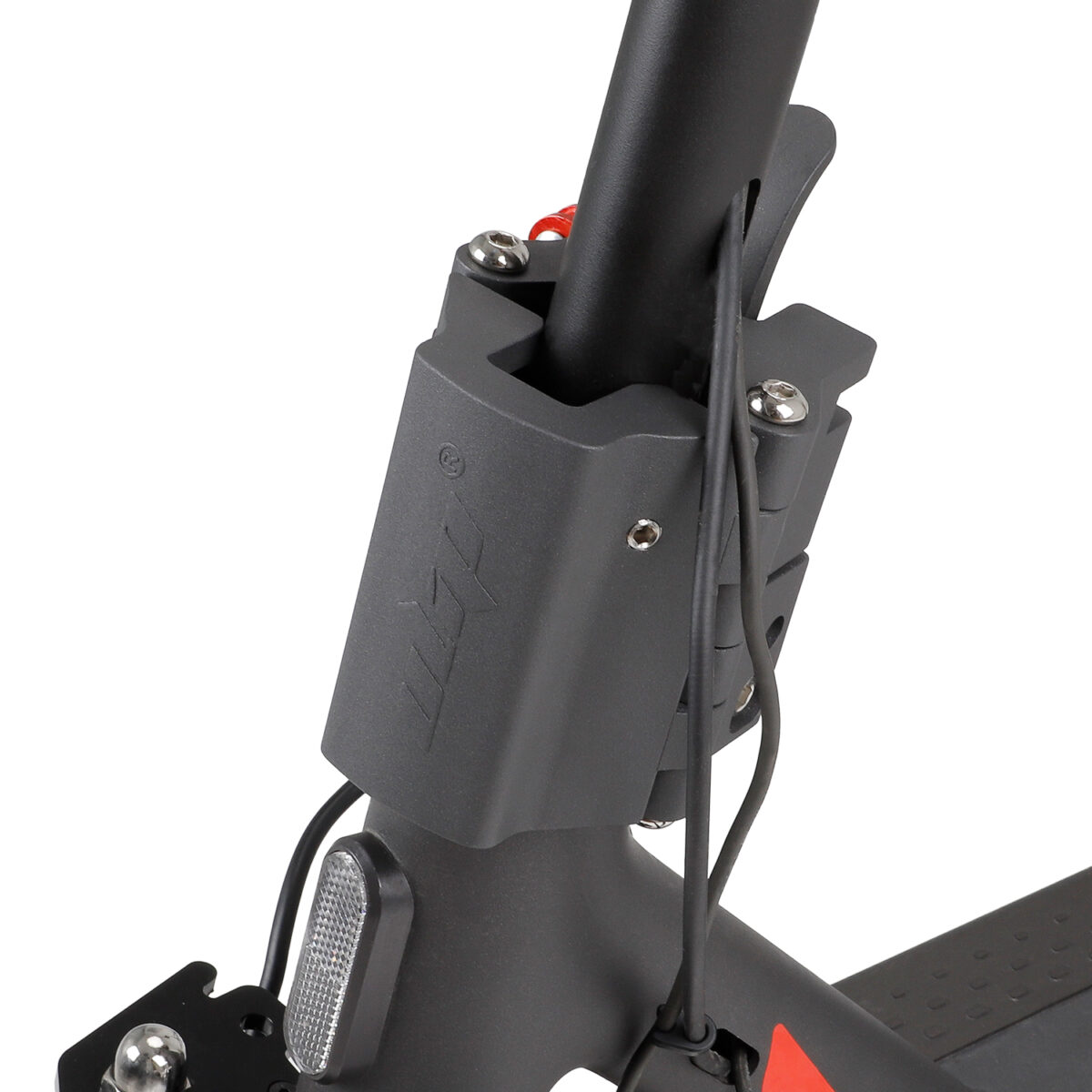 Fijaciones plegables Ulip grises para patinetes Xiaomi y Segway Ninebot series F y D - Imagen 4