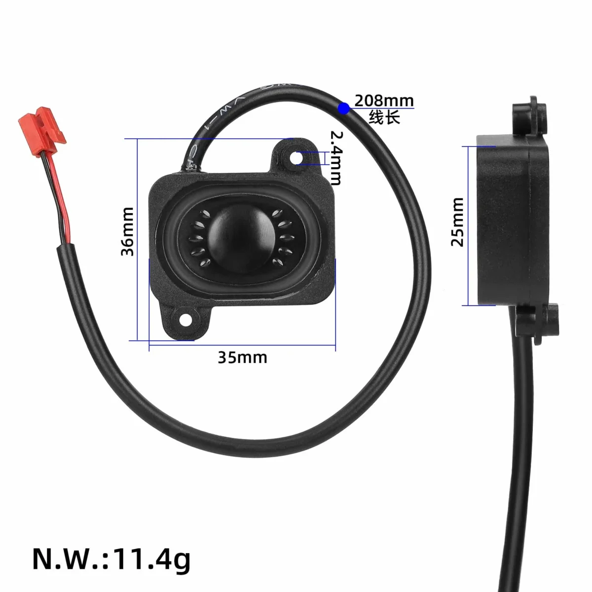 Trompeta original Segway Ninebot MAX G3 - Imagen 2