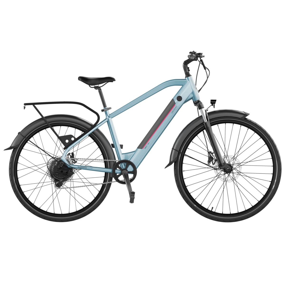 Cecotec bicicleta eléctrica urbana Urban Pro 250W 90 km freno hidráulico - Imagen 2