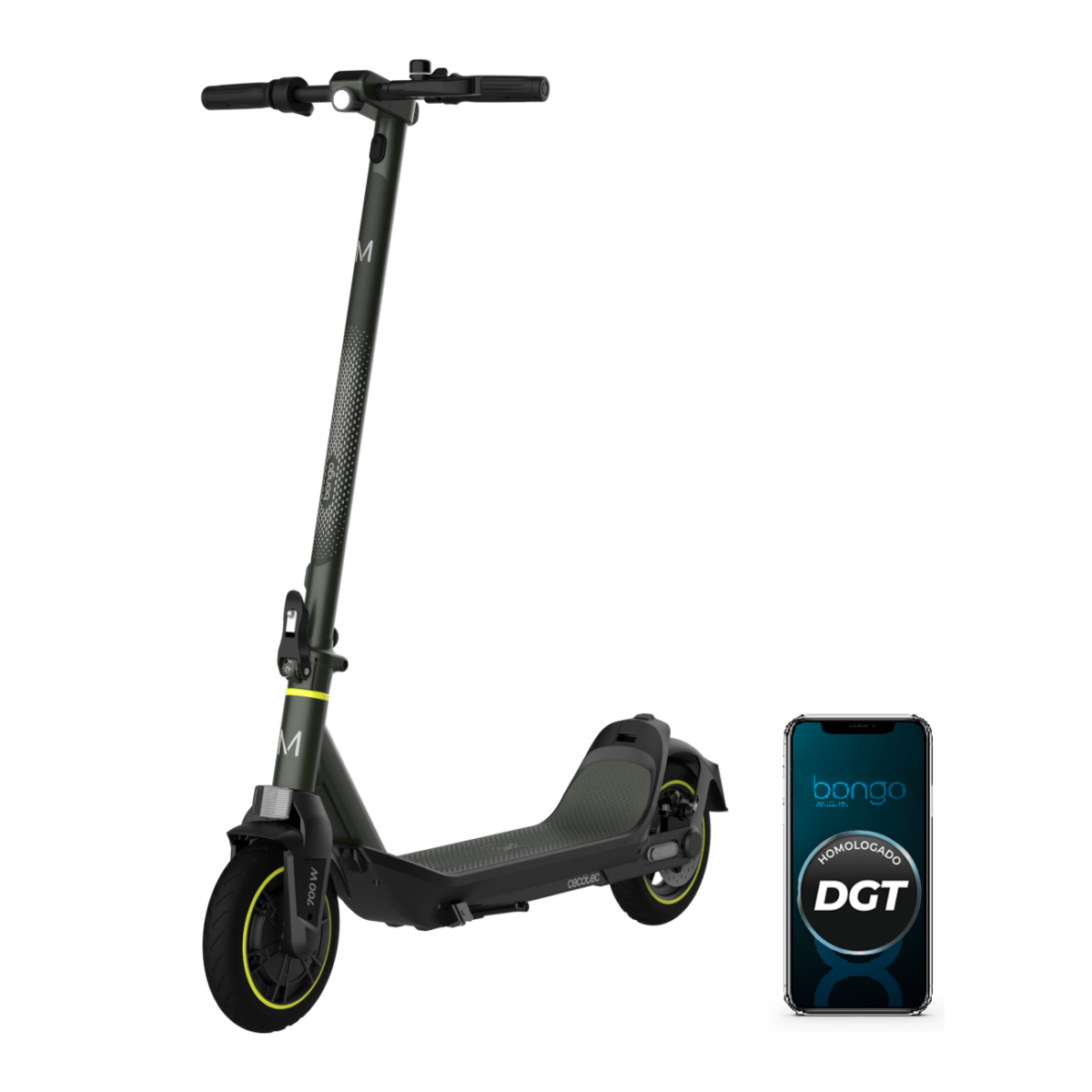 Cecotec patinete eléctrico Bongo Serie M40 XL Connected 700W 40 km S-Driving System - Imagen 4