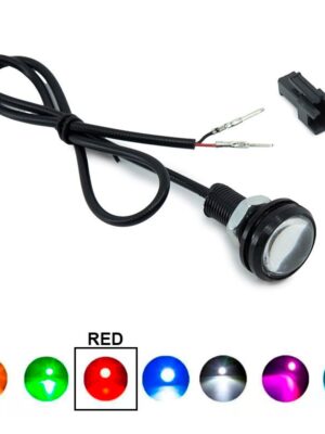 Led ojo de águila rojo 12V - 1ud