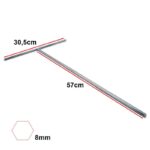 Llave allen M10/58cm para mástil Smartgyro - Imagen 2