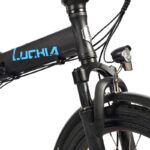 Bicicleta eléctrica plegable Sirio negra 20" con frenos de disco - Imagen 2