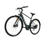 Bicicleta eléctrica de carretera Atria verde 700c con marco de acero y frenos de disco - Imagen 3