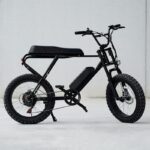 Fat ebike eléctrica M20X negra 20" con frenos de disco - Imagen 4