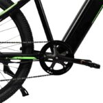 Bicicleta eléctrica MTB Spica verde 27,5" con frenos hidráulicos - Imagen 4