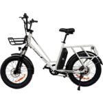 Fat ebike eléctrica tauro 20" con frenos de disco