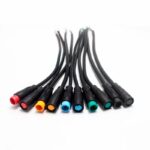 Conector waterproof 8mm 3 pin - 5pcs - Imagen 3
