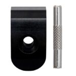 Uña de aluminio negra con pasador 5mm para Xiaomi - Imagen 2