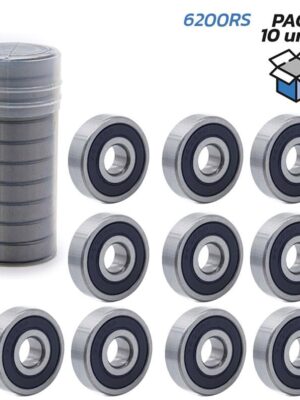 Rodamiento de bolas 6200RS - 10 uds