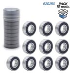 Rodamiento de bolas 6202RS - 10 uds